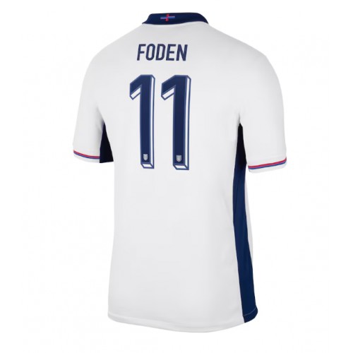 Pánský Fotbalový dres Anglie Phil Foden #11 ME 2024 Domácí Krátký Rukáv